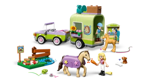 LEGO® Friends Horse & Baby Foal Trailer για 7+ Ετών 279τμχ - 42695 3