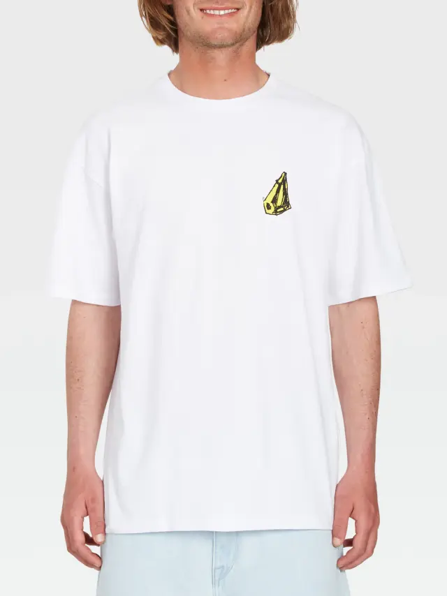 VOLCOM BALISTER LSE SST ΜΠΛΟΥΖΑ ΑΝΔΡΙΚΗ - WHT WHITE