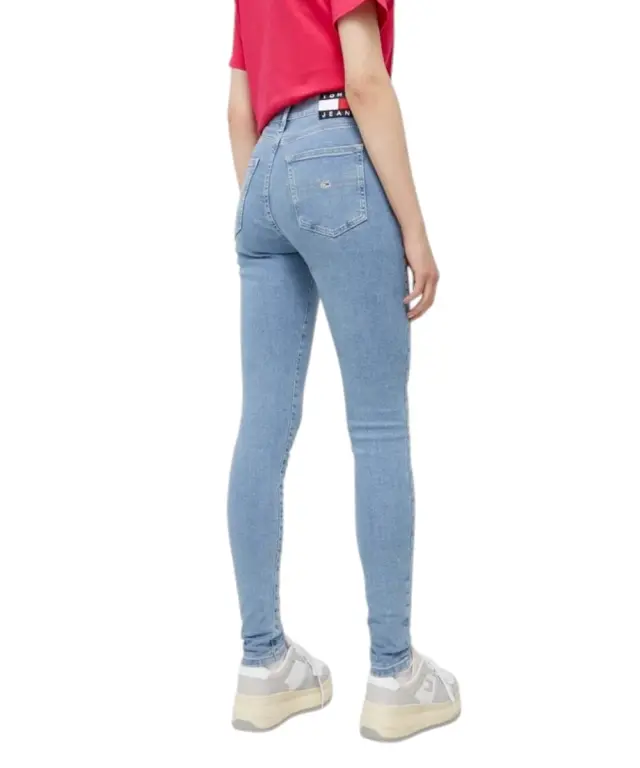 Tommy Hilfiger - Γυναικείο Παντελόνι Jean Sylvia Skinny Fit DW0DW16688-1AB Γαλάζιο 3