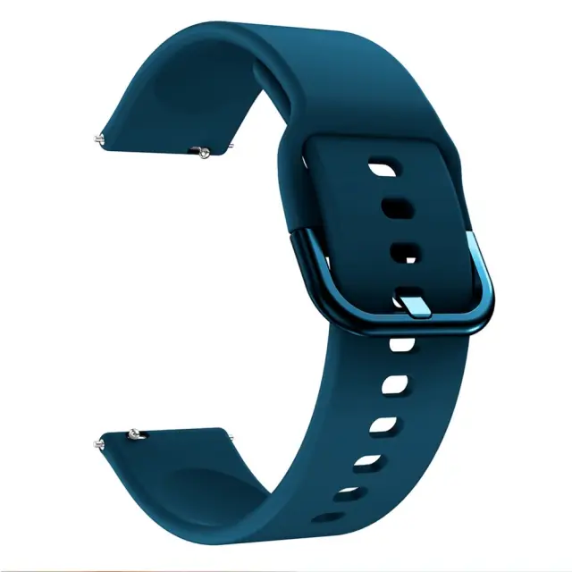Λουράκι Σιλικόνης για Smartwatch 20mm- Dark Blue OEM
