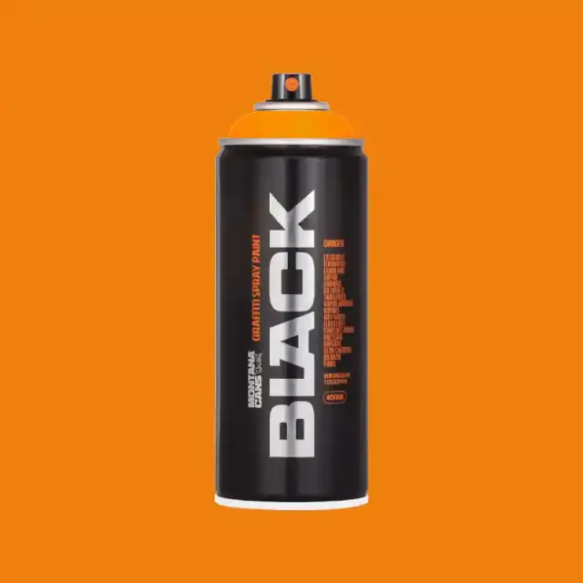 Montana Black Spray Paint 400ml BLK-2070 Clockwork Orange