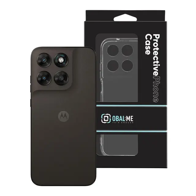 OBAL:ME TPU Cover for Motorola G77 Transparent 3
