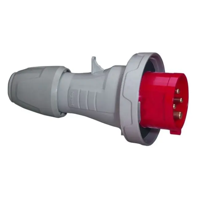 Straight plug P17 - IP66/67 - 380/415 V~ - 16 A - 3P+N+E