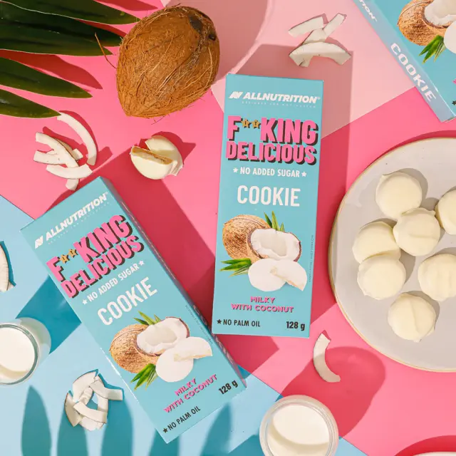 ALLNUTRITION Fitking Cookie Milky With Coconut 3
