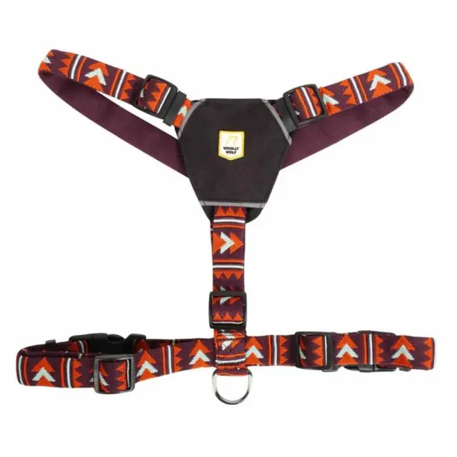 Woolly Wolf Eco Friendly Επιστήθιο H Harness Polar Night Μονόχρωμο - L