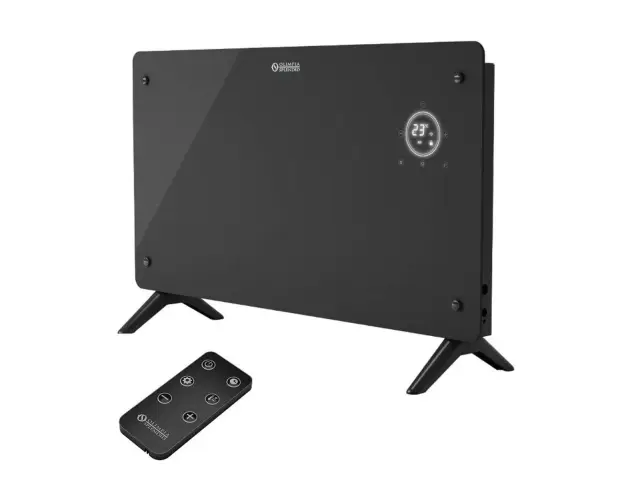 Κονβέκτορας Olimpia Splendid Caleo Glass με Wi-Fi, ισχύ 2000W και 2 επίπεδα θέρμανσης - Black 3