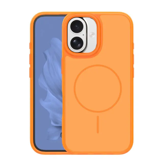Hybrid Magsafe Θήκη για iPhone 17-Matte Orange OEM