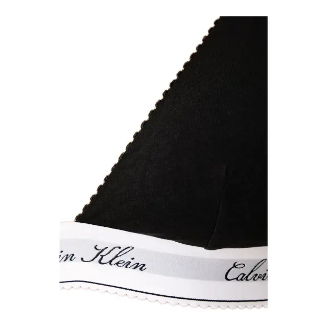Calvin Klein Γυναικείο Μπουστάκι Lightly Lined Triangle, Χρώμα Μαύρο 3