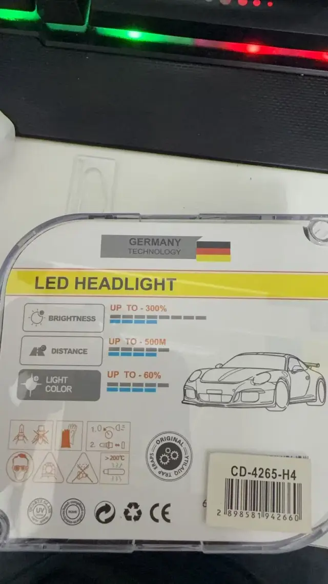 LED Λάμπες Αυτοκινήτου H4 30W 5000LM 6500K DC 9-32V IP65 Σετ 2 Τεμαχίων 3