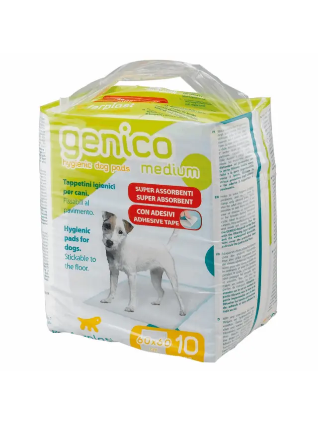 Ferplast Genico Επιδαπέδιες Πάνες Medium 60x60cm (10τμχ)