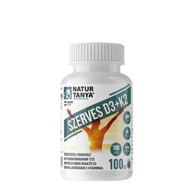 Natur Tanya Organic D3 + K2 Vitamin
