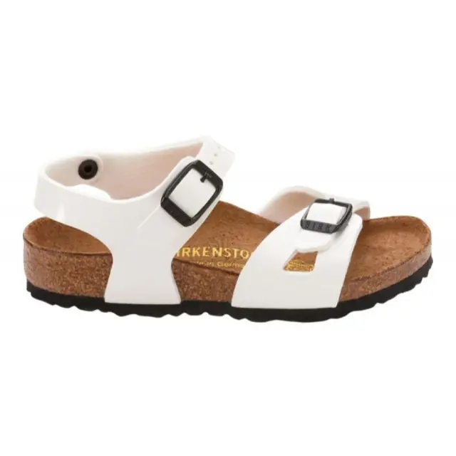 Birkenstock Πέδιλα Παιδικό Birko-Flor(ανθεκτικό υλικό της Birkenstock-επιτρέπει την επαφή με το νερό) Άσπρο BIR/RIO KIDS 931133 L/WHITE