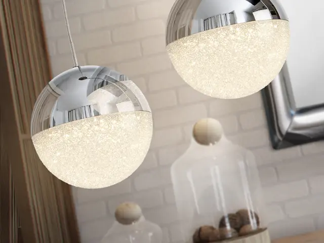 SPHERE LED LAMP Ø12 1L φωτιστικό κρεμαστό Χρώμιο 3