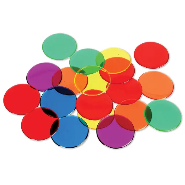 Learning Resources Εκπαιδευτικός Εξοπλισμός Διαφανείς Μάρκες για Μέτρημα 250τεμ (5+ ετών) LER0131