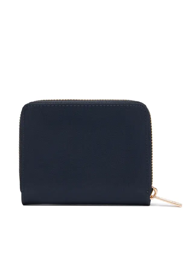 Tommy Hilfiger Πορτοφόλι TH Icon Med Za W/Flap Nylon Σκούρο μπλε 2