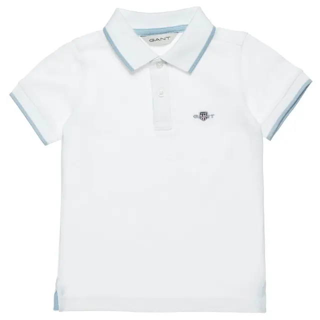 Μπλούζα Gant polo πικέ με κέντημα