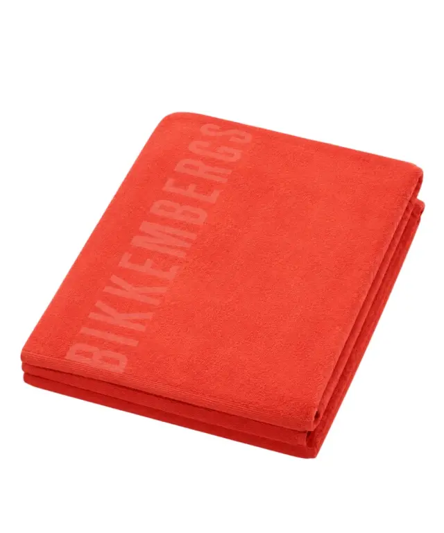 Bikkembergs - Πετσέτα Θαλάσσης Βαμβακερή 90x168 cm BKK26MTW02-RED Κόκκινο 3
