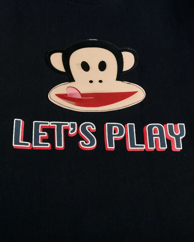 Μπλούζα Paul Frank με γυαλιστερό patch 2