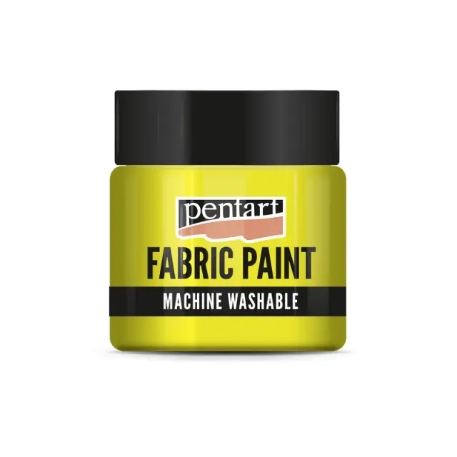 Χρώμα Για Ύφασμα Pentart, Κίτρινο 50ml
