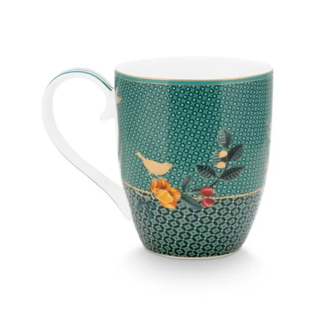Pip Studio XL Κούπα (450ml) Winter Wonderland: Rabbit Green 2