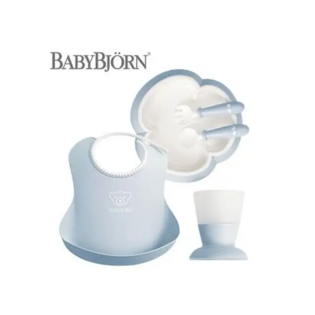 BABYBJÖRN Baby Dinner Set Powder blue 7317680700674 2