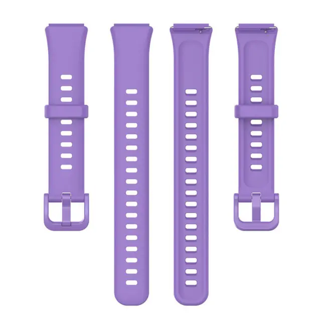 Ανταλλακτικό Λουράκι Σιλικόνης για Huawei Band 7- Purple OEM 3