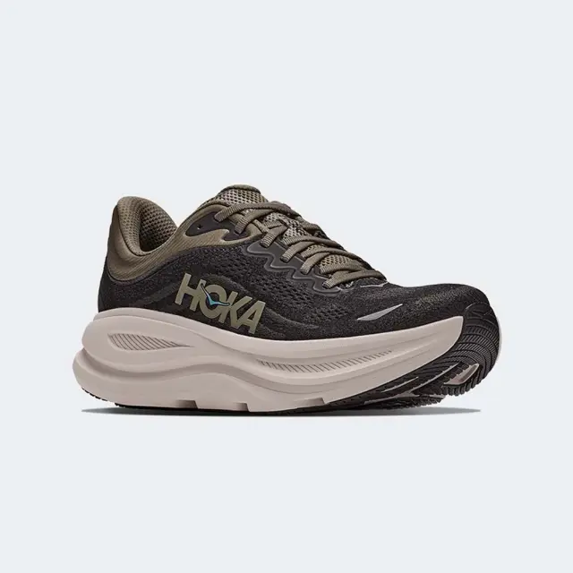 Hoka Men's Bondi 9 Μαύρο - Πράσινο 1162011-BKRV (Hoka) 3