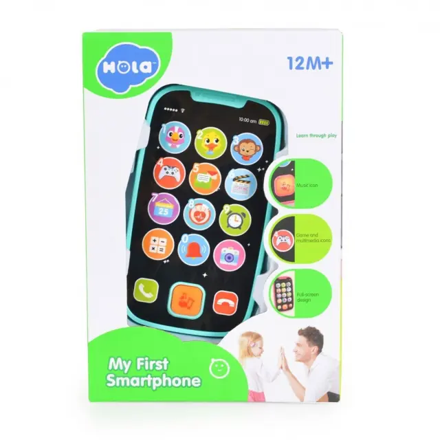Μουσικό Τηλέφωνο My first smartphone 3127 Hola Blue 3800146224790 2