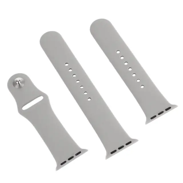 Λουράκι 3in1 για AppleWatch 38/40/41/42(series 10/11/12)mm- Grey OEM 2