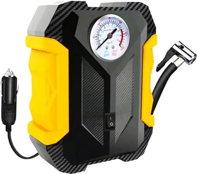 Τρόμπα Αυτοκινήτου C1399-2 150PSI με Καλώδιο Αναπτήρα 12V και Αναλογική Οθόνη