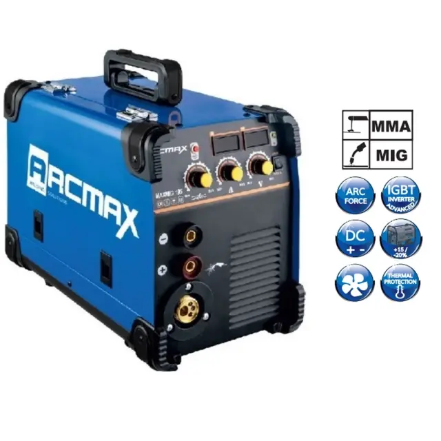 Arcmax Ηλεκτροκόλληση Inverter 195 (max) MIG / MAXMIG195 2