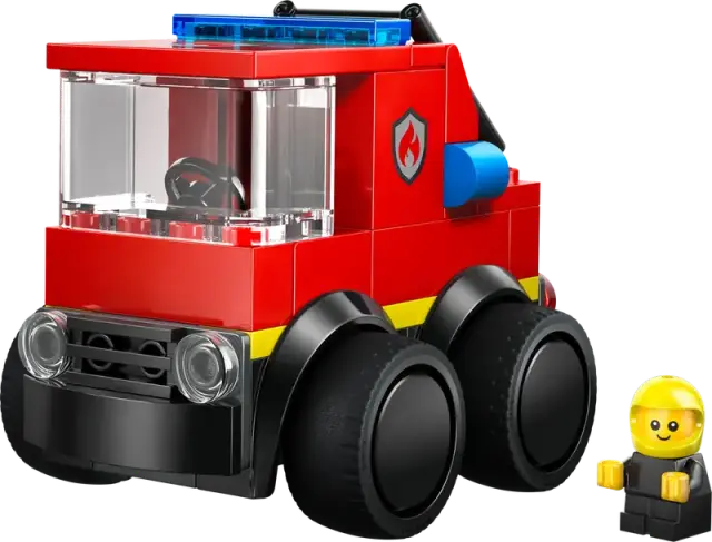 LEGO® City Rides – Fire Truck για 5+ Ετών 67τμχ - 60482