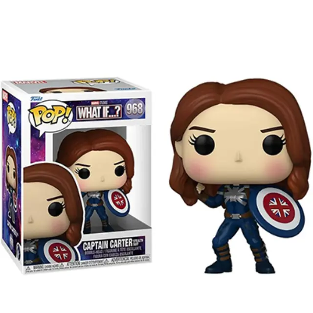Funko Pop! Marvel: Marvel What If...? - Captain Carter Stealth Suit #968 Figure