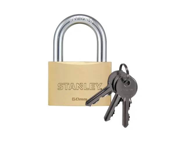 Λουκέτο ασφαλείας Πέταλο Stanley με 3 κλειδιά - 60mm 8301100000000000 2