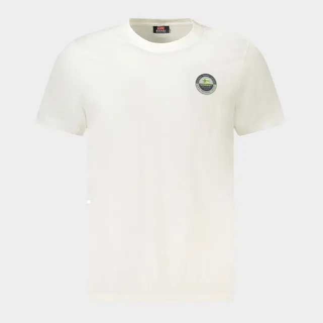 Norway Nautical School - Ανδρικό T-shirt Κοντομάνικο 856032-WHITE Λευκό - 2XL