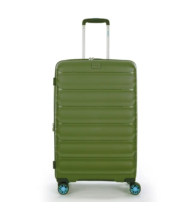 Βαλίτσα σκληρή Μεσαία DIELLE 100/60 66x44x28/31 cm Πράσινο