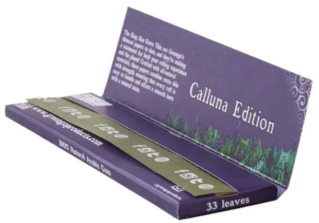 Greengo Χαρτάκια Calluna Edition - King Size Regular 33φ. 2