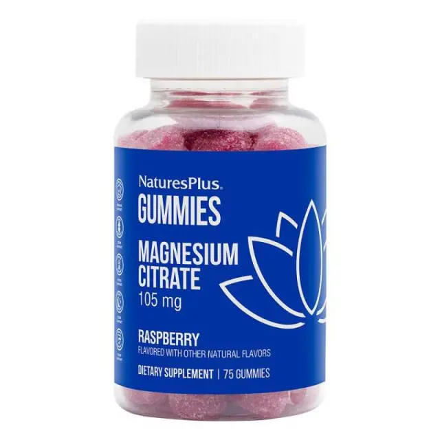 Natures Plus Mag Citrate 105mg Gummies 75 Ζελεδάκια