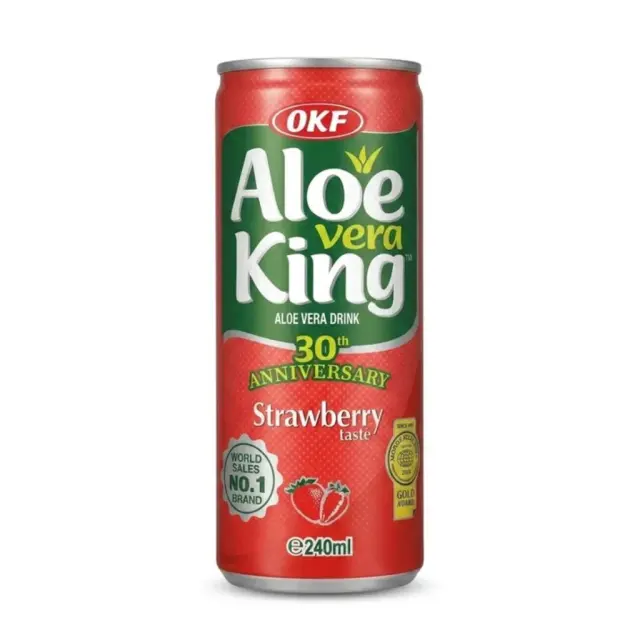 OKF Aloe Vera King Strawberry 30 Anniversary 240ml