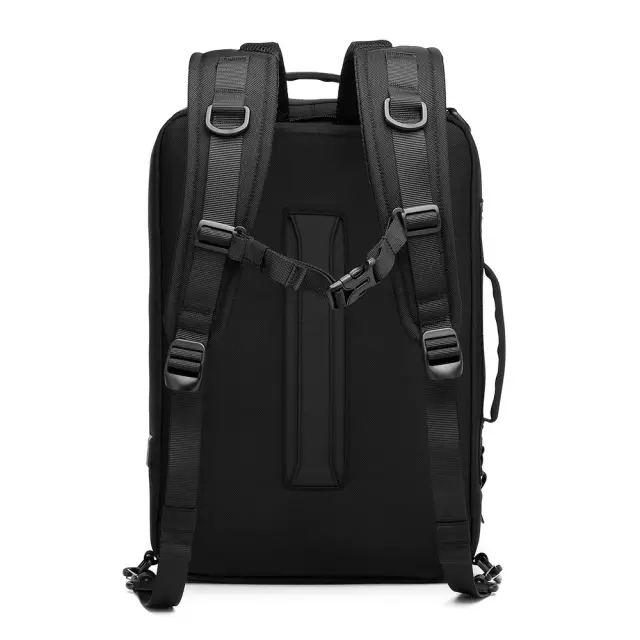 Σακίδιο/Τσάντα Πλάτης για Laptop Wozinsky Premium 15,6'' με Λουράκι - Μαύρο 3
