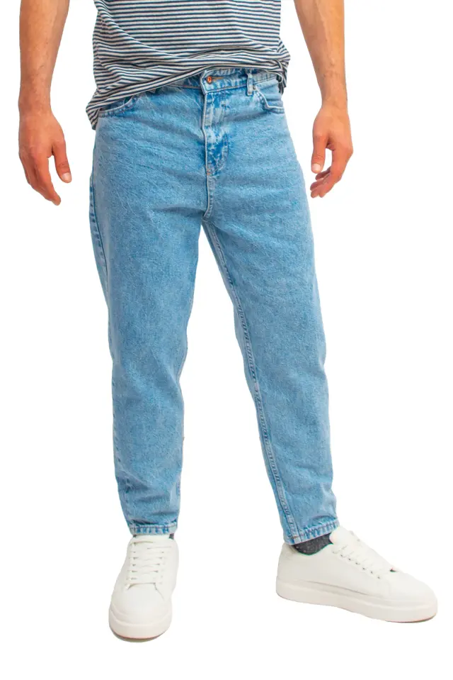 Παντελόνι Jean Boyfriend σε 3 Αποχρώσεις Γαλάζιο
