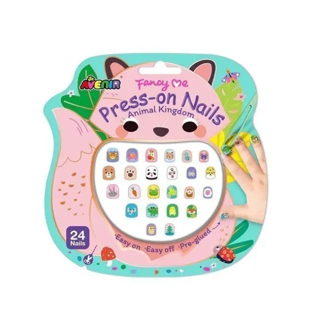 Avenir Press-on Nails – Animal Kingdom, 1 σετ
