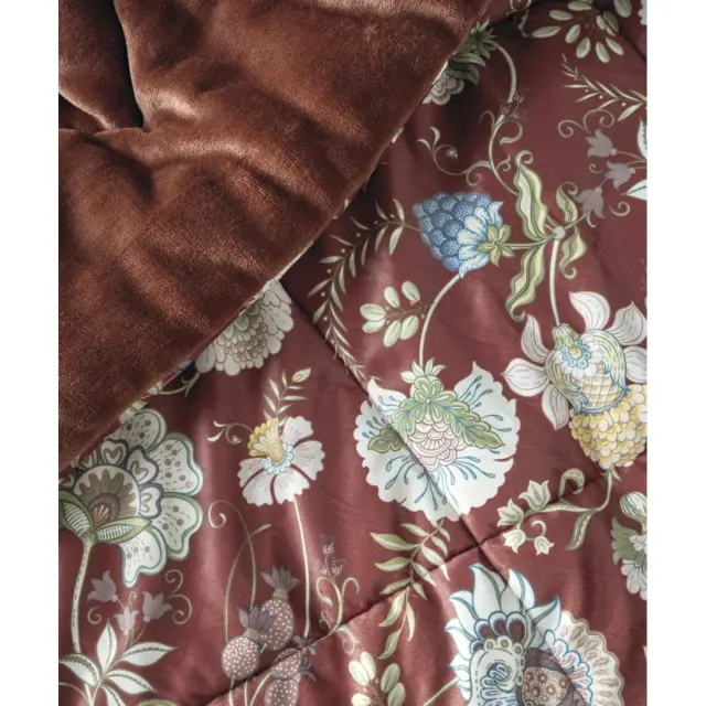 Κουβερτοπάπλωμα King Size Kentia Cortney Terracotta-Green-Blue-Pink 260x240 3