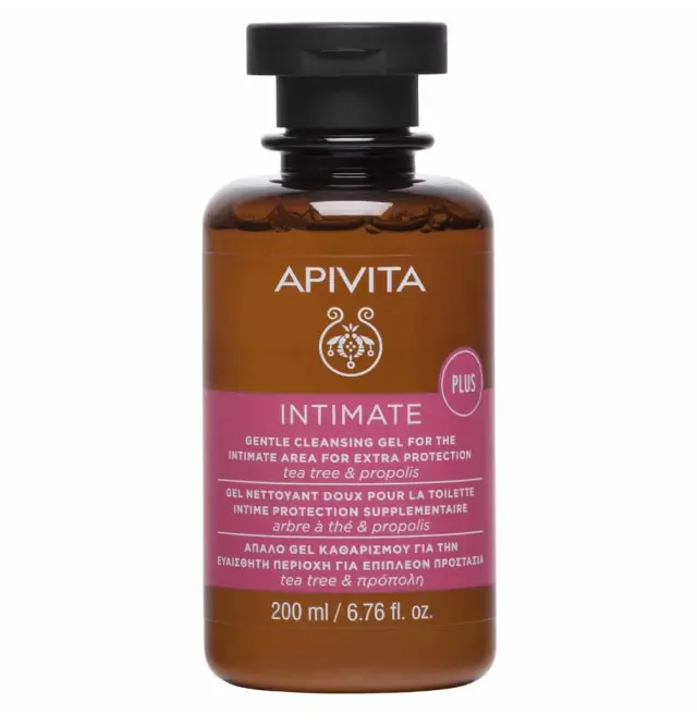 Apivita Intimate Plus Gel Καθαρισμού με Tea Tree & Πρόπολη 200ml