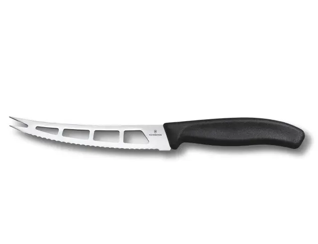 Μαχαίρι για βούτυρο και κρεμώδες τυρί Victorinox Swiss Classic οδοντωτό με μήκος λεπίδας 13cm - Black6.7863.13B 2