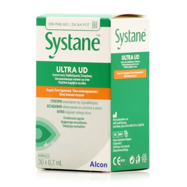 Systane Ultra Οφθαλμικές Σταγόνες σε Μονοδόσεις Χωρίς Συντηρητικά
