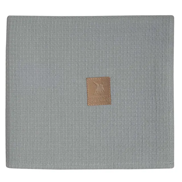 Κουβέρτα Πικέ 110x150 Κούνιας Greenwich Polo Club Essential 8871 Grey 100% βαμβακερό