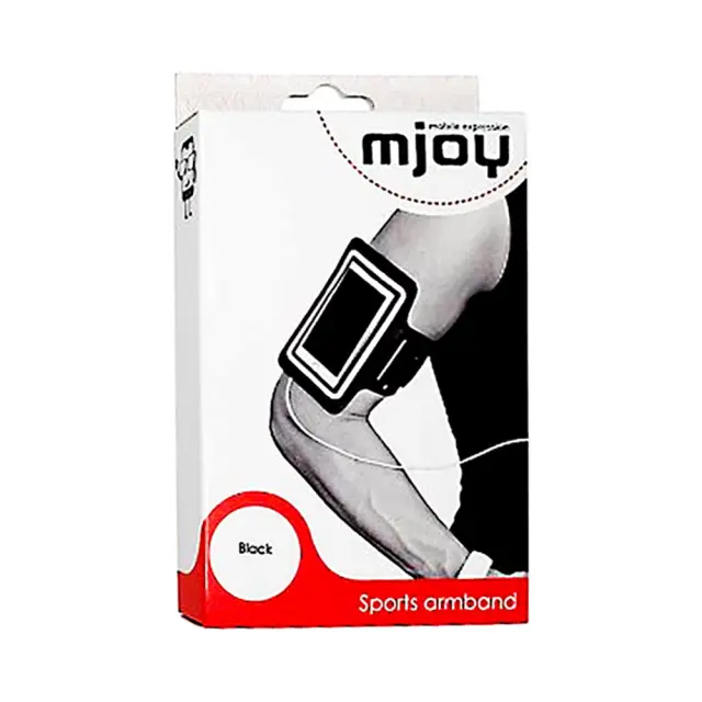 Θήκη Μπράτσου Mjoy Sports Armband Μαύρη 5.0" 2