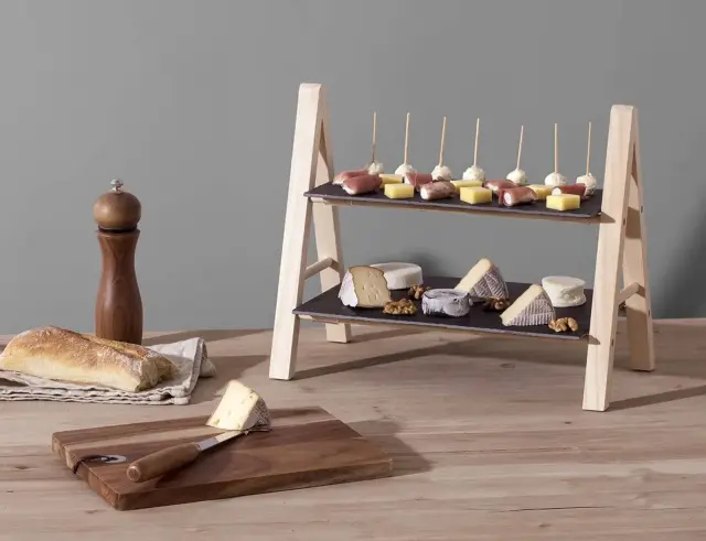 Διώροφη Εταζέρα - Πλατώ Secret de Gourmet με διαστάσεις 32.5x18x27cm 160505 3