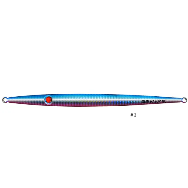 Πλάνος Pregio Slim Razor SLR 30gr – 100gr για Shore & Light Jigging στη Μεσόγειο 100gr #2